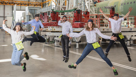 Airbus Faces banner