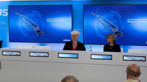 Airbus completes assembly of first future wing prototype  - Farnborough Airshow