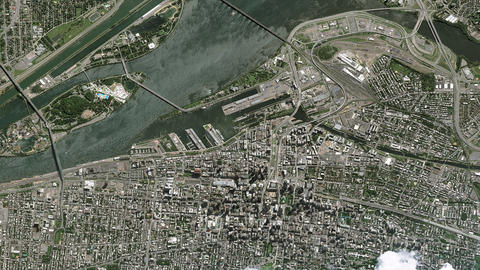 ICAO's Headquarters from space by Pléiade Neo - Copyright Airbus DS