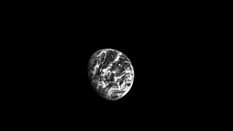 Orion optical navigation camera captures earth_copyright NASA