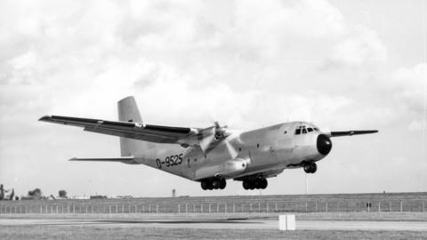 C160 Transall military cargo aircraft