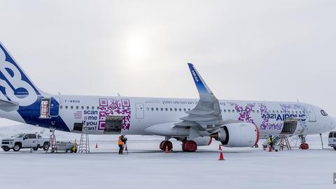A321XLR cold-weather testing campaign