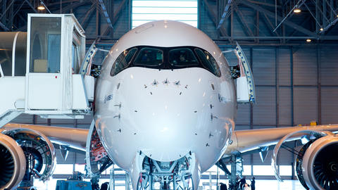 Aircraft in Hangar