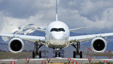 A350 at La Paz - Bolivia