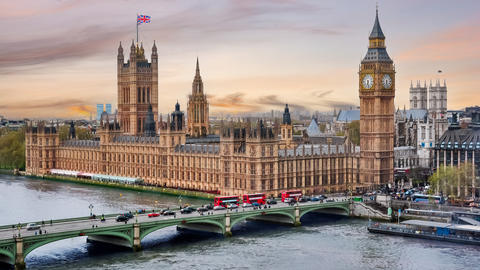 London - Big Ben and UK Parliament