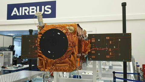 THEOS-2 satellite getting ready in Airbus cleanroom