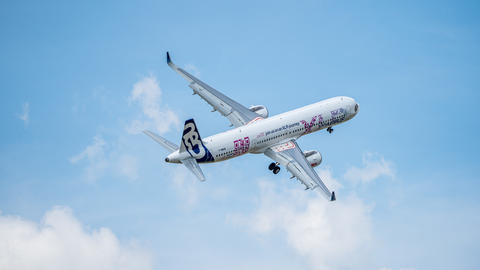First A321neo for Pegasus out of Toulouse A320 Family FAL