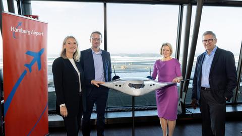 Hamburg Airport joins international Airbus “Hydrogen Hub at Airport” network