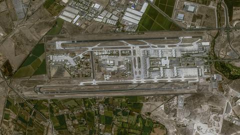 Airbus Pléiades Neo satellite image - Santiago Airport, Chile