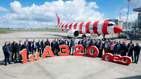 Delivery of Condor’s first A320neo