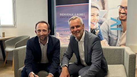 Jeremy Caussade and Thierry Racaud