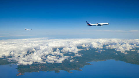 A350 100% SAF emissions test flight with DLR Falcon