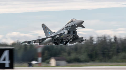 Eurofighter in Pacific Skies taking off | Copyright: Luftwaffe, Sherifa Kästner