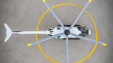View from above Airbus H140