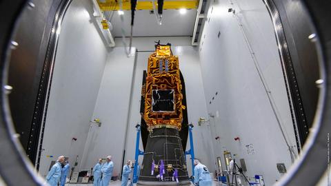 Biomass encapsulation in Kourou