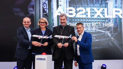 Airbus opens new production hangar at its Augsburg site