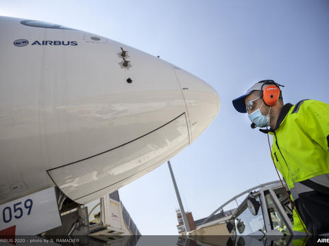 Product safety commercial aircraft header