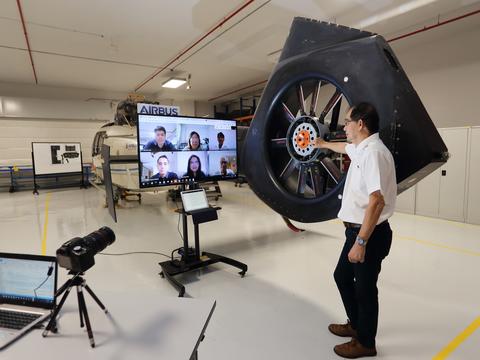 Virtual training session