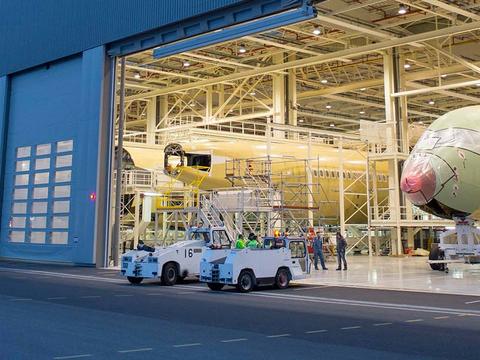 A350-1000 FAL start