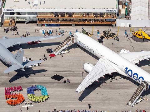 AIRBUS 50TH ANNIVERSARY – PARIS AIR SHOW 2019