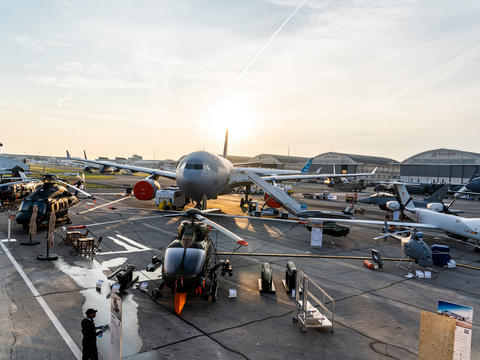 Paris Air Show Day 1 - static display
