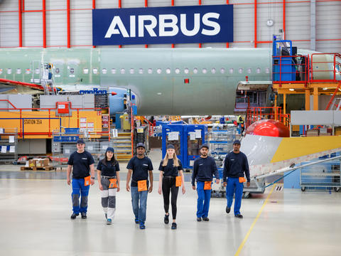 Apprentices in germany - AIRzubi