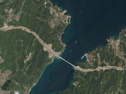Pleiades Satellite Image - Bridge over the Bosphorus - Türkiye