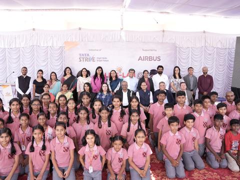 Corporate social responsibility, Airbus in India