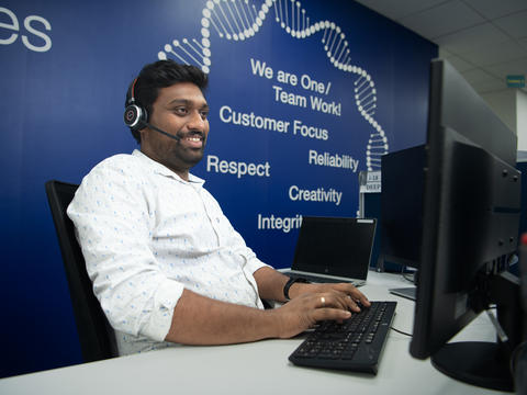 Customer services, Airbus in India