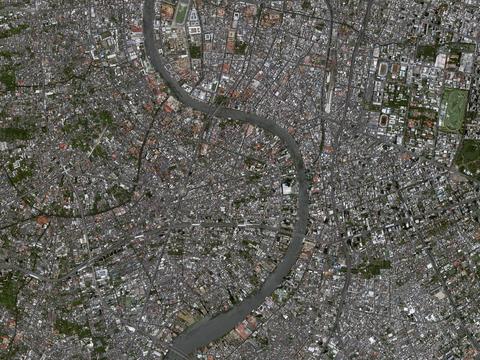 Bangkok, Thailand Satellite image from Pléiades Neo