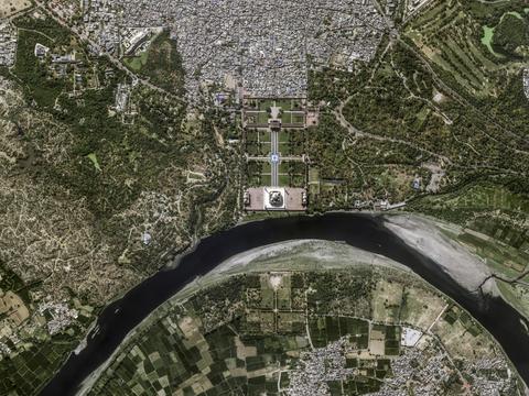 Taj Mahal Satellite image from Pléiades Neo