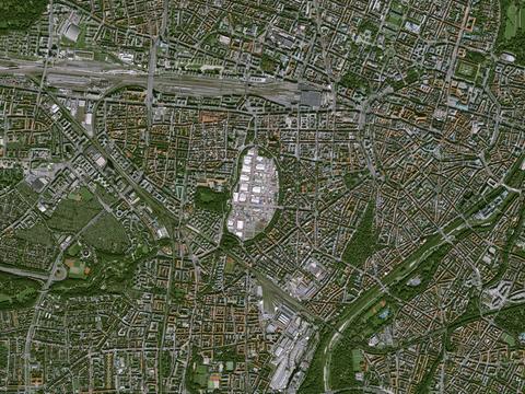 Satellite image of Munich from Pléiades Neo