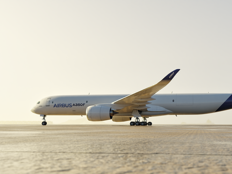 Ground A350F closed largest cargo door