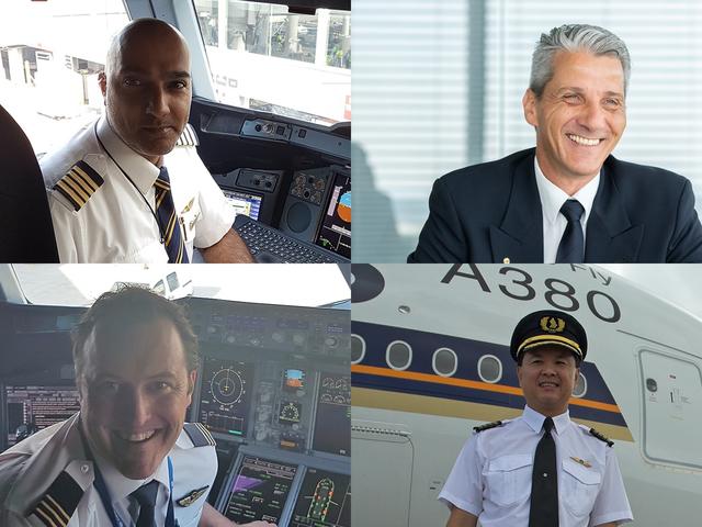 Behind the scenes with Airbus A380 pilots