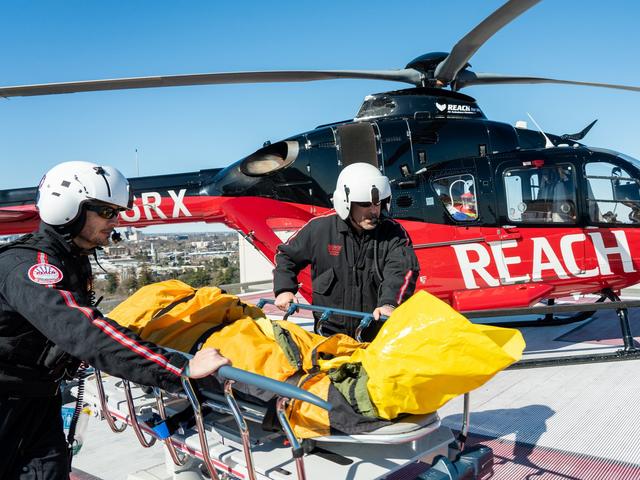 Air medical transport