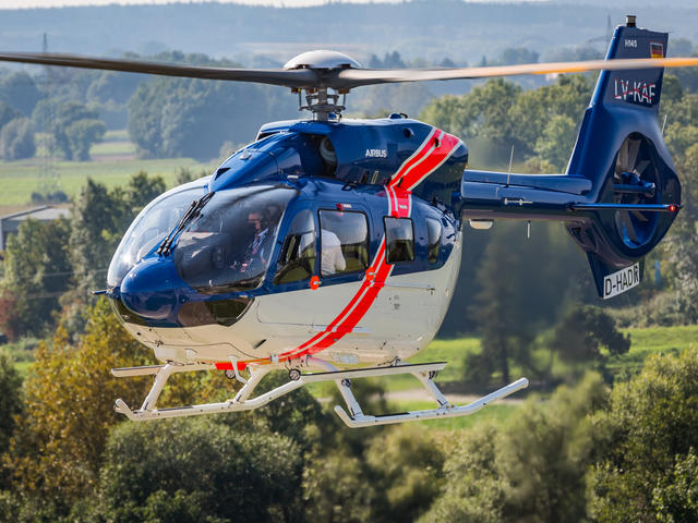 The H145 in Tierra del Fuego