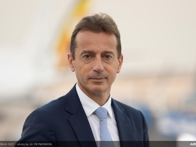 Portrait of Guillaume Faury, Chief Executive Officer