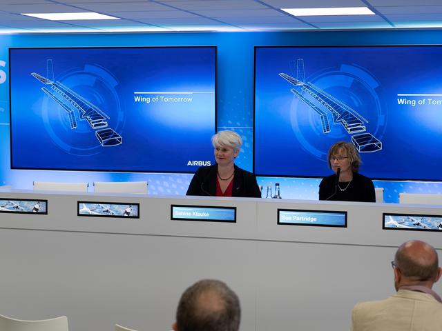 Airbus completes assembly of first future wing prototype  - Farnborough Airshow