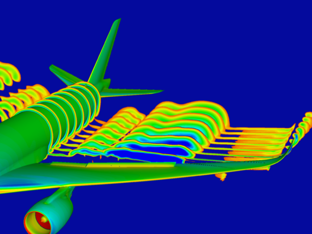 Aerodynamics aircraft design A350