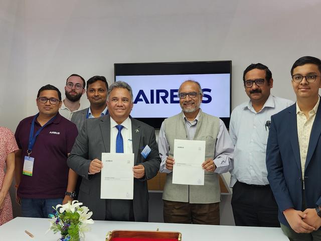 Airbus IISc MoU signing ceremony