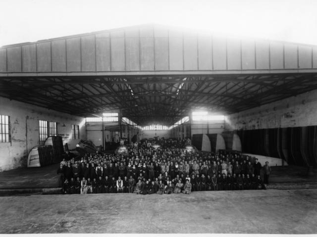 Old Puntales Factory, Cadiz, 1948