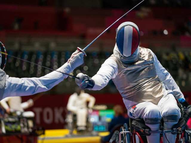 Maxime Valet - Paralympic fencer