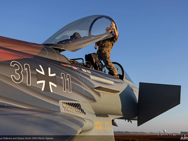 German EF deployment for exercise Rapid Pacific 2022