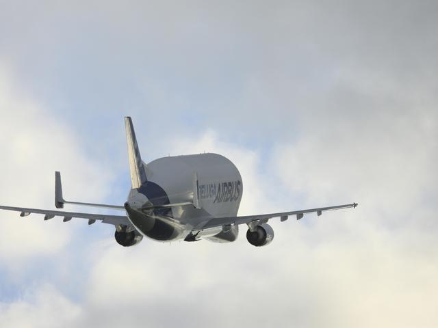 Beluga aircraft departures from Toulouse airport - Copyright Airbus