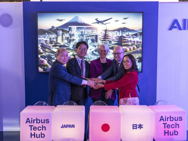 Airbus Tech Hub in Japan Press Conference Airbus Tech Hub in Japan Press Conference