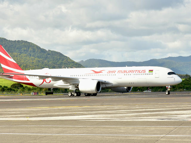 First A350 Air Mauritius