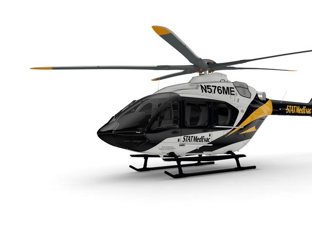 Digital rendering of STAT MedEvac's Airbus H140