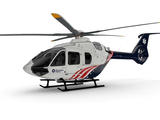 Digital rendering of GMR's Airbus H140