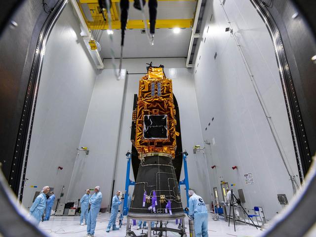 Biomass encapsulation in Kourou