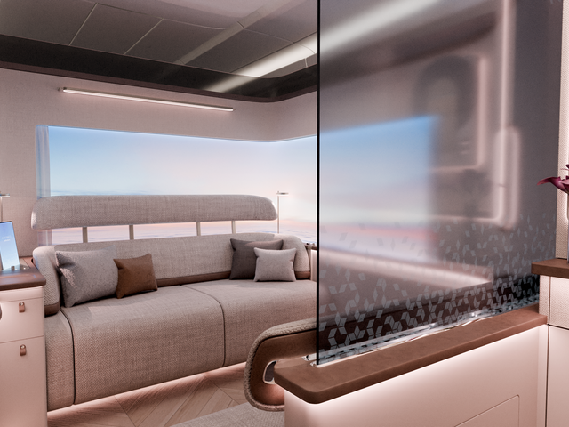 First Class Experience concept for A350-1000